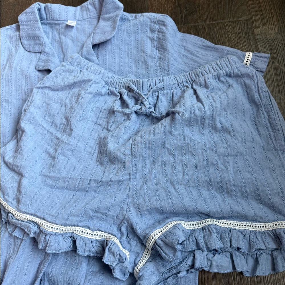 Blue Pajama Set - Picture 2 of 6
